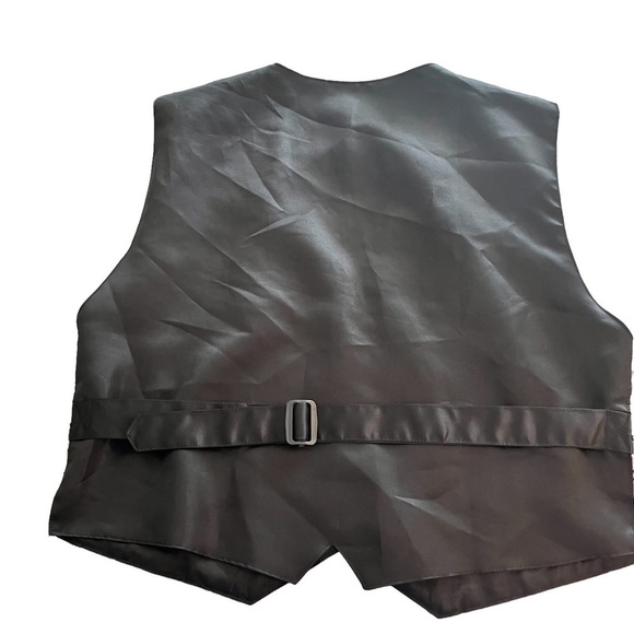 Vintage Match-Ups Cotton Batik Beaded Vest L - Picture 6 of 10